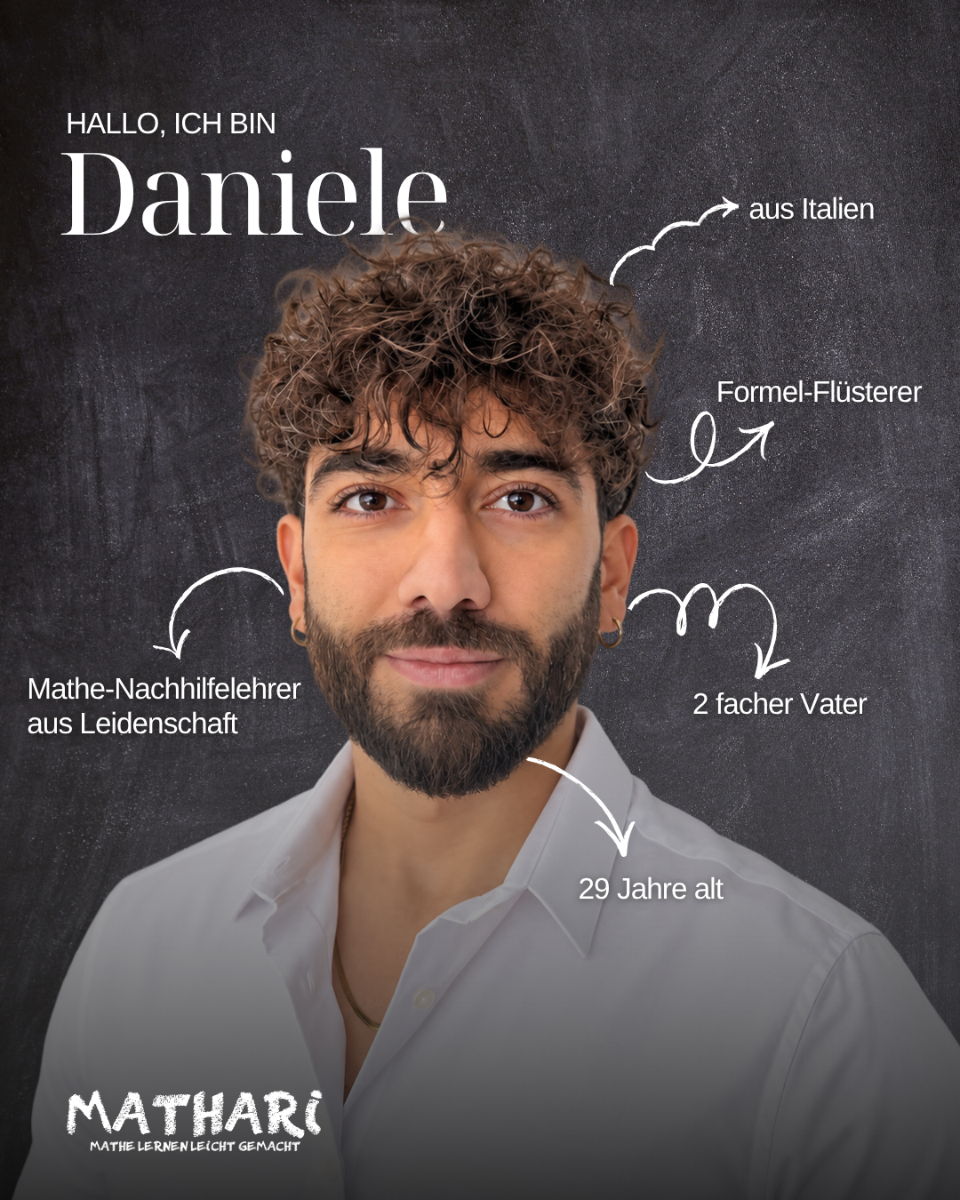 Daniele Orecchia, Gründer der MATHARI Academy